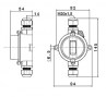 Palazzoli Rondo switch IP55