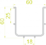 Лоток BAKS KWDS60H60